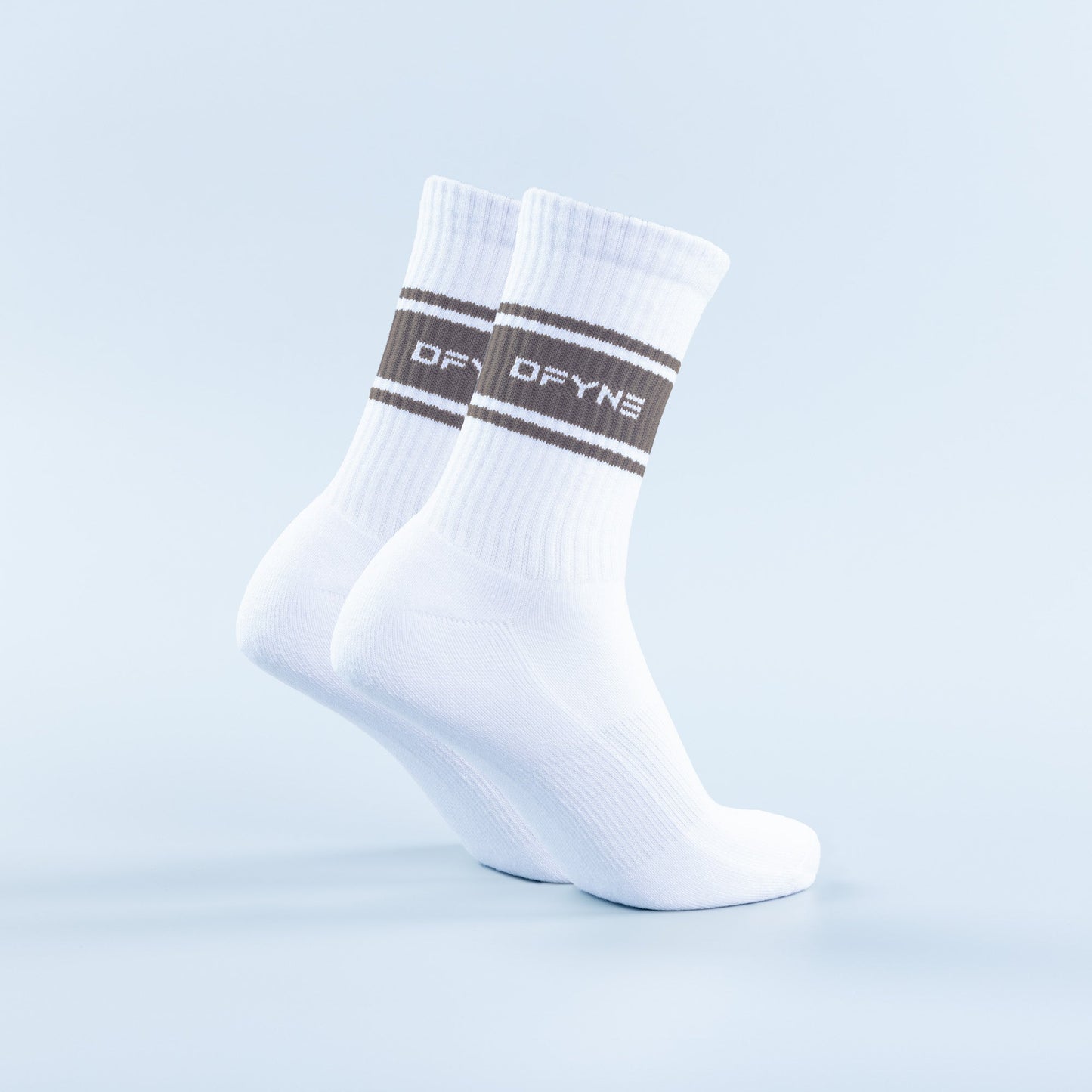 DFYNE Sports Stripe Crew Socks