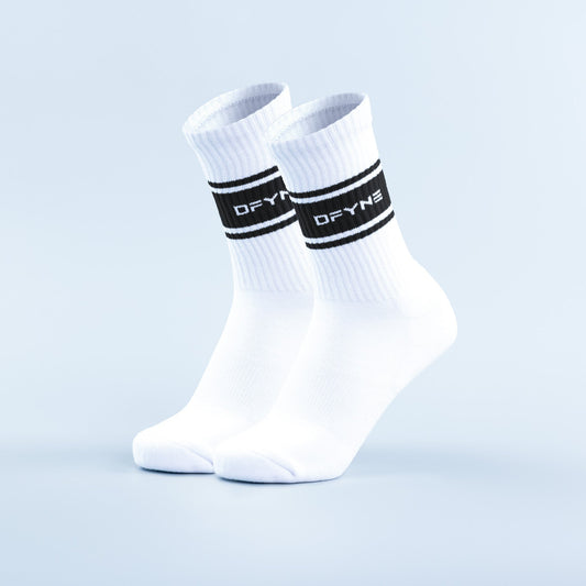 DFYNE Sports Stripe Crew Socks