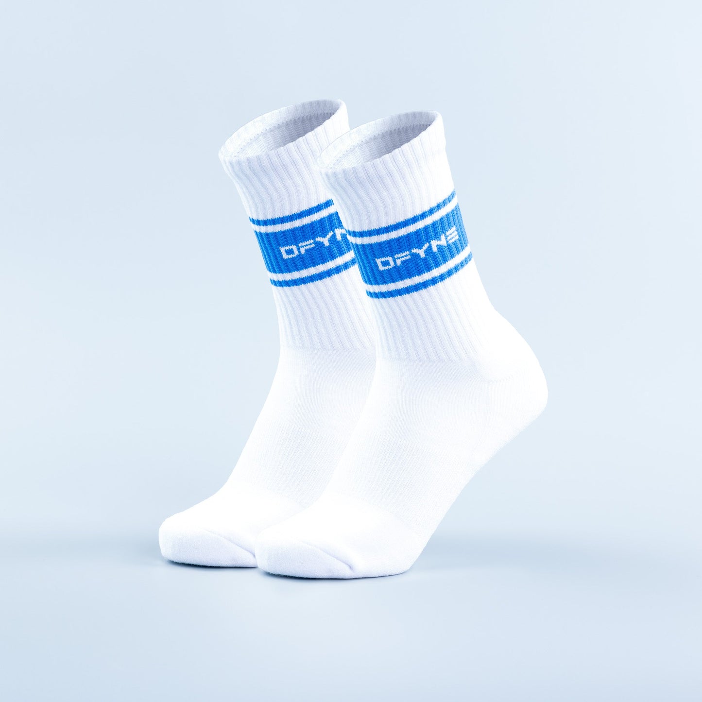 DFYNE Sports Stripe Crew Socks