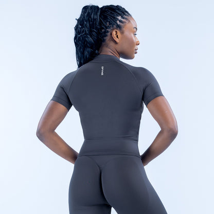 DFYNE Dynamic Short Sleeve Zippy