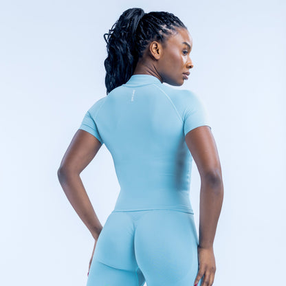 DFYNE Dynamic Short Sleeve Zippy