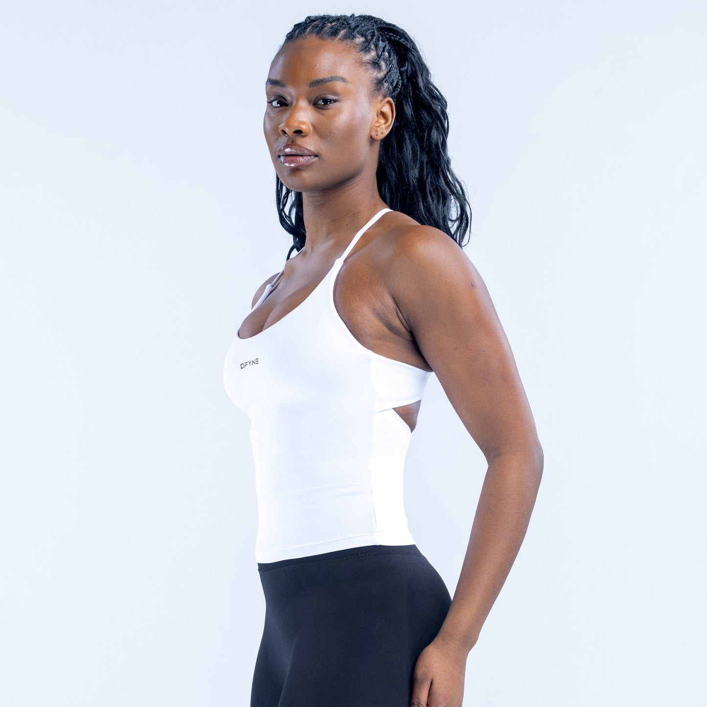 DFYNE Dynamic Twist Back Top