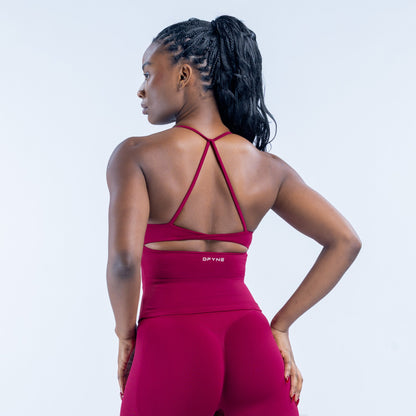 DFYNE Dynamic Twist Back Top