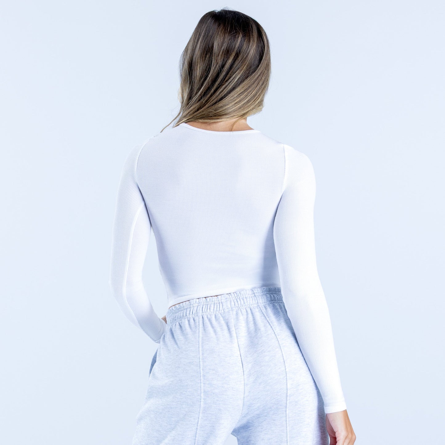 DFYNE Revive Long Sleeve Ribbed Top