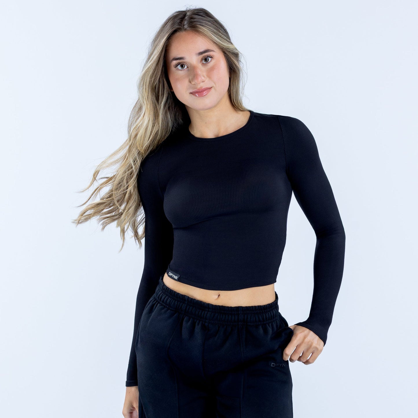 DFYNE Revive Long Sleeve Ribbed Top