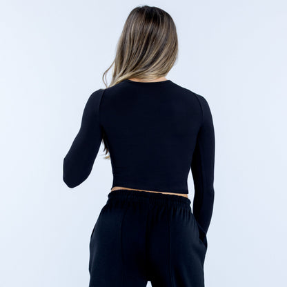 DFYNE Revive Long Sleeve Ribbed Top