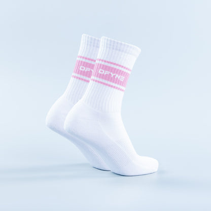 DFYNE Sports Stripe Crew Socks