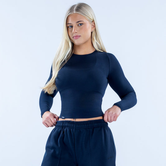 DFYNE Revive Long Sleeve Ribbed Top