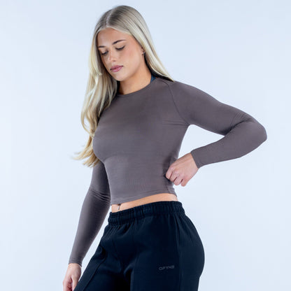 DFYNE Revive Long Sleeve Ribbed Top