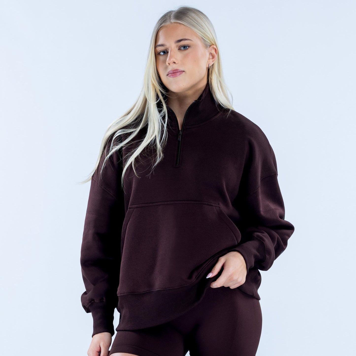 DFYNE Signature Quarter Zip Sweatshirt