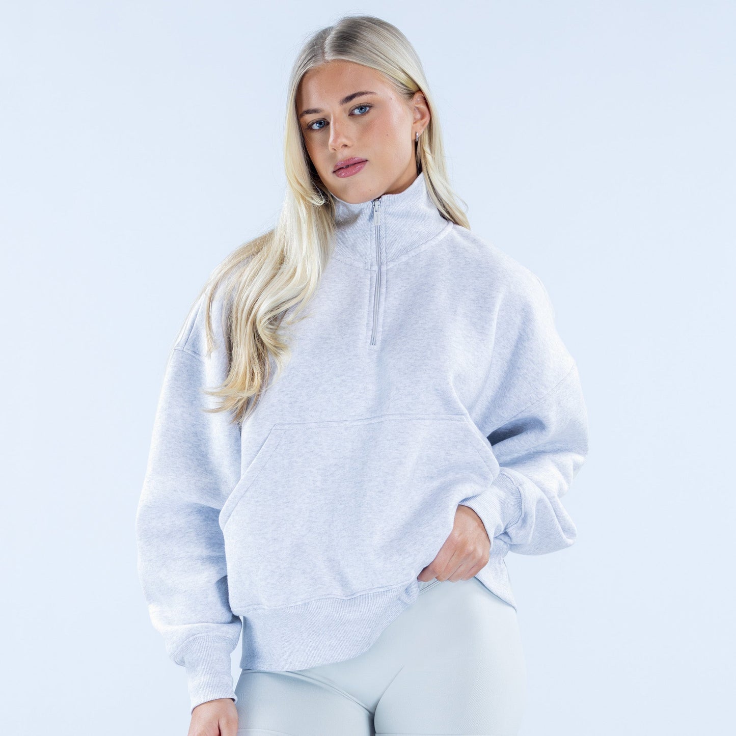 DFYNE Signature Quarter Zip Sweatshirt