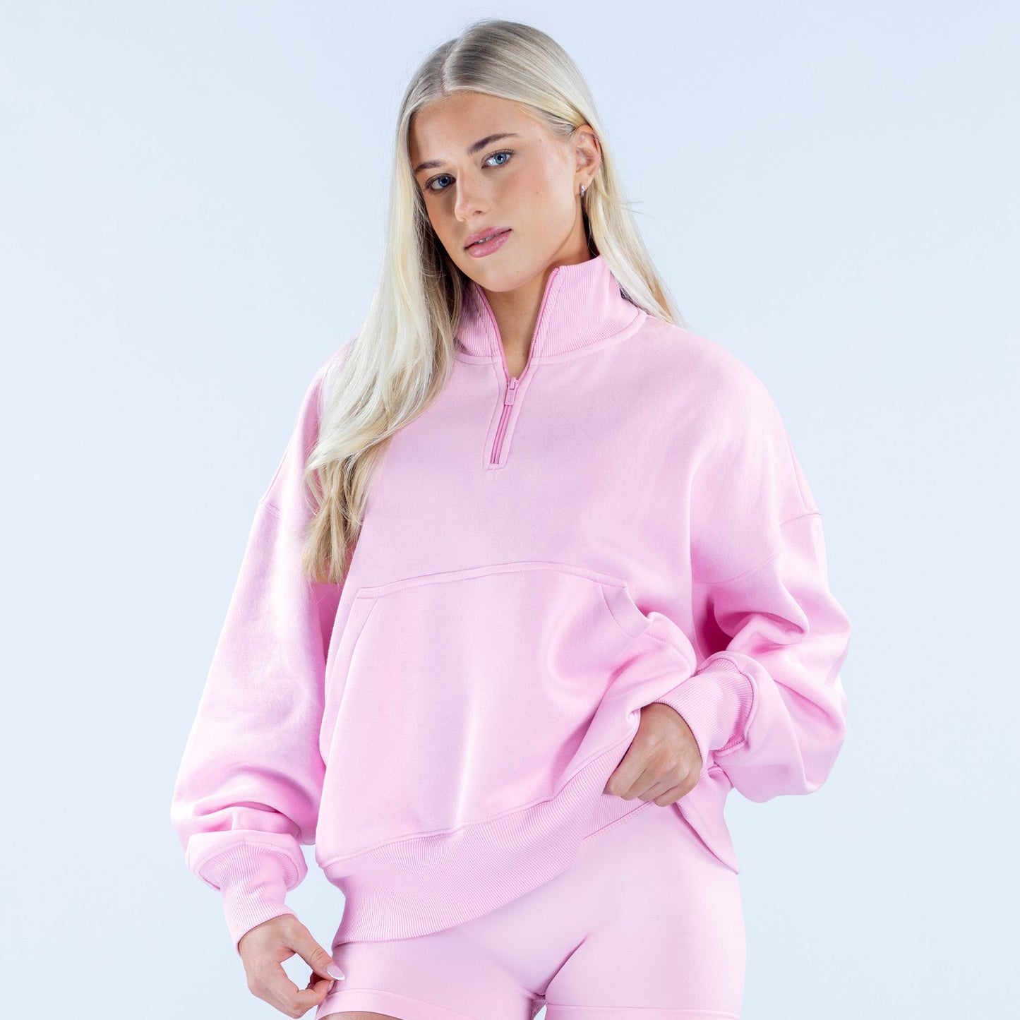 DFYNE Signature Quarter Zip Sweatshirt