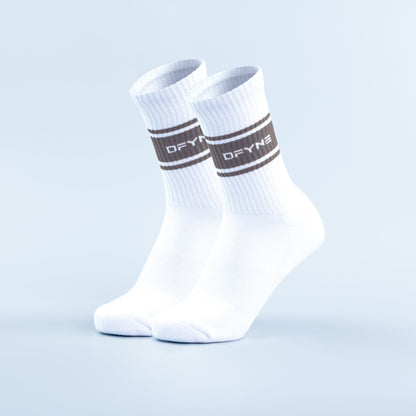 DFYNE Sports Stripe Crew Socks
