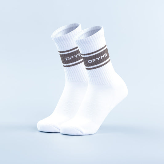 DFYNE Sports Stripe Crew Socks