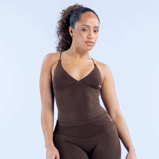 DFYNE Vision Twist Front Longline Top