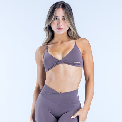 DFYNE Vision Twist Front Sports Bra