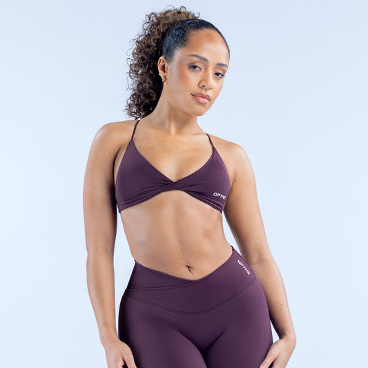DFYNE Vision Twist Front Sports Bra