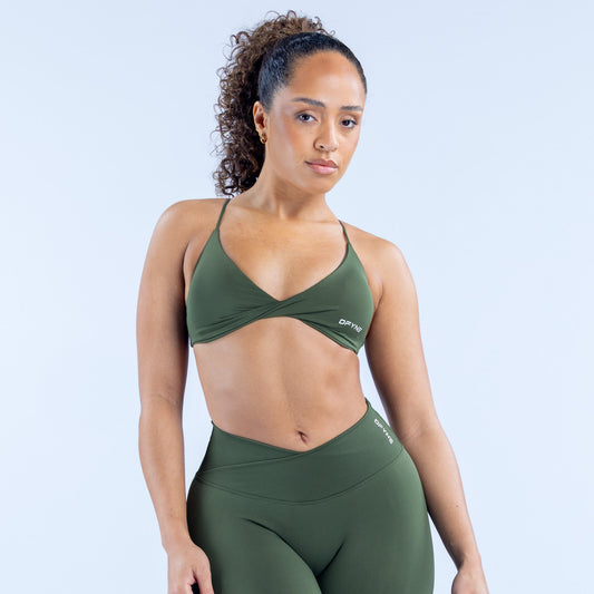 DFYNE Vision Twist Front Sports Bra